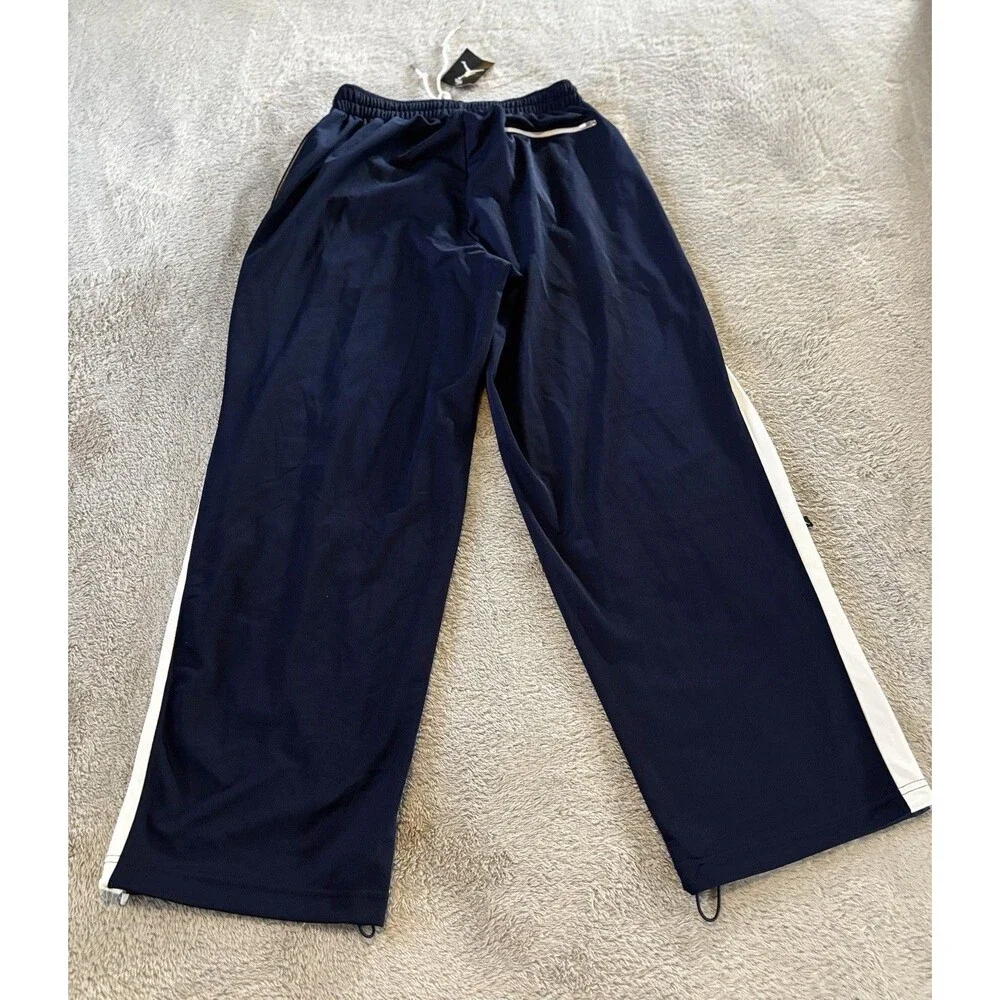 NWT! 2013 Air Jordan Blue Warm Up Sweatpants L Drawstring Jumpman